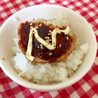 コロッケ丼☆